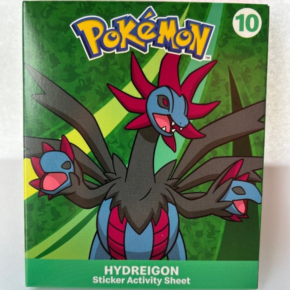 2025 MCDONALDS POKEMON DRAGON DISCOVERY HYDREIGON #10 BOX PACK NEW - Picture 1 of 2